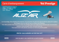 Carte cadeau vol prestige